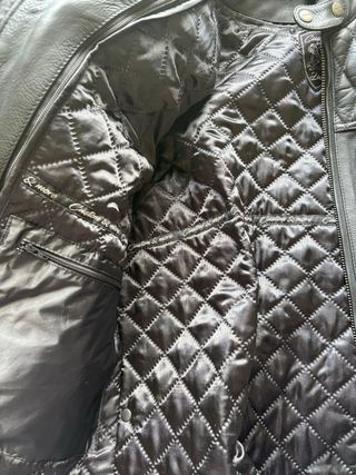 Cazadora Piel Moto DXR Talla XXL