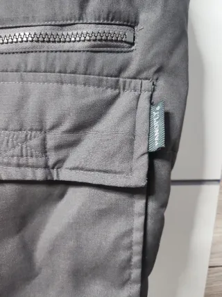 Chaleco de trabajo gris