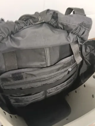 Mochila Negra para Moto