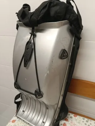 Mochila Negra para Moto