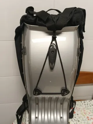 Mochila Negra para Moto