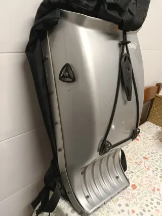 Mochila Negra para Moto