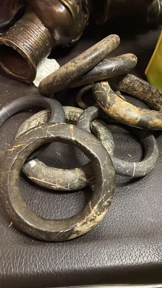 Arte Africano Brazaletes Antiguos