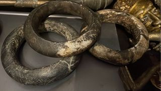 Arte Africano Brazaletes Antiguos