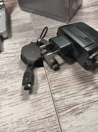 Nintendo Game Boy Advance SP Plata - con dos juego