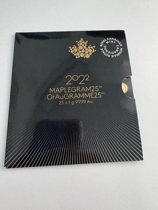 Moneda de Oro .999 ROYAL CANADIAN MINT CANADA