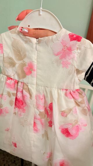 Vestido Mayoral Bebé Estampado Cerezas