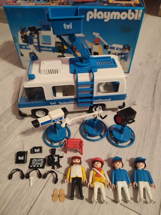 Playmobil 3468 Camion TV Television - Completo -