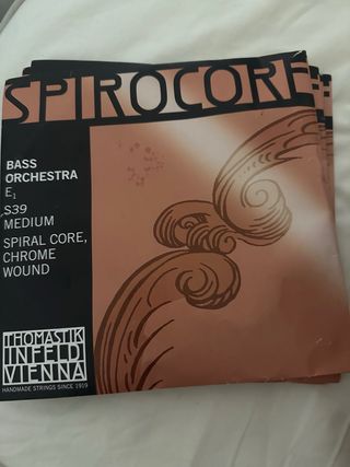 Cuerdas Contrabajo Thomastik Spirocore