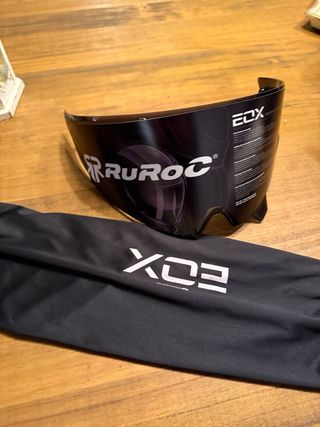 Casco Ruroc Negro Carbono talla M perfecto estado