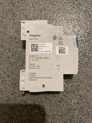 Contattore Modulare Legrand LG-199122