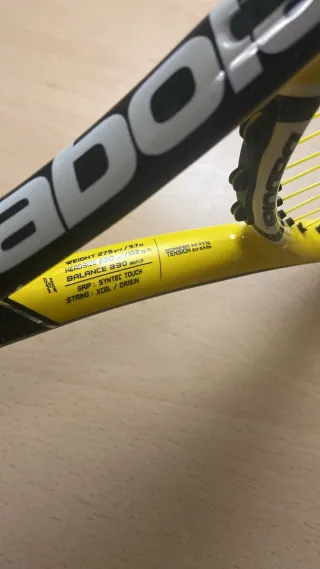 Raqueta Tenis Babolat Drive Amarilla