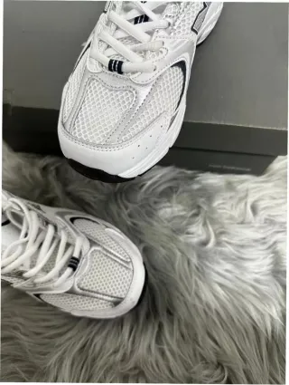 New Balance 530 Blanco Plata Azul Talla 39.5