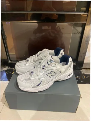 New Balance 530 Talla 37 Blanco Plata Azul