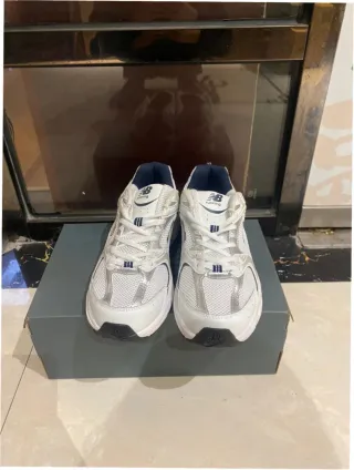 New Balance 530 Talla 37 Blanco Plata Azul