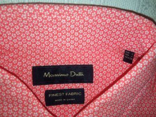 Camisa Massimo Dutti Slim Fit Nueva