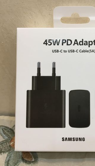 Caricabatterie Samsung 45W PD con Cavo