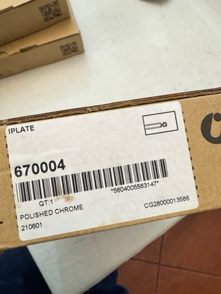 Comando Autocolismo Oli Slim Cromado novo