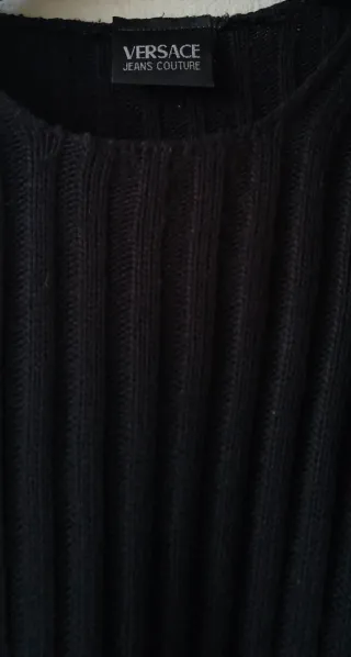 Maglioncino Versace Jeans Couture Nero vintage