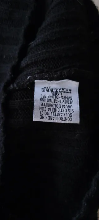 Maglioncino Versace Jeans Couture Nero vintage