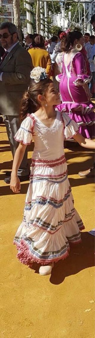 Traje Flamenca Canastero Niña T-6/8