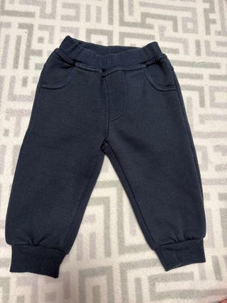 Pantalón chándal felpa 6-9 meses
