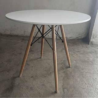 Mesa redonda Eames nórdica 80cm diámetro