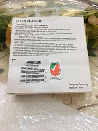 Caricatore Samsung 45W PD con cavo USB-C