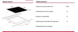 Placa Inducción Teka IZ 6315