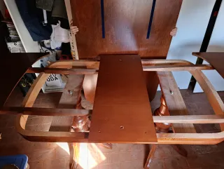 Tavolo da pranzo estensibile in legno