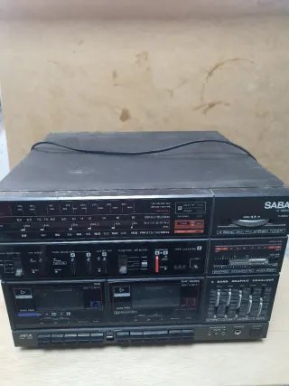 Equipo de música Saba C 3550