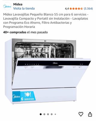 Lavavajillas pequeño