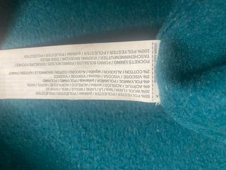 Abrigo de paño verde