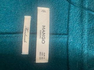 Abrigo de paño verde