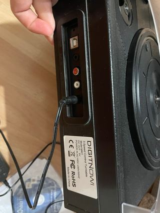 Tocadiscos Digitnow! Velocidad Ajustable