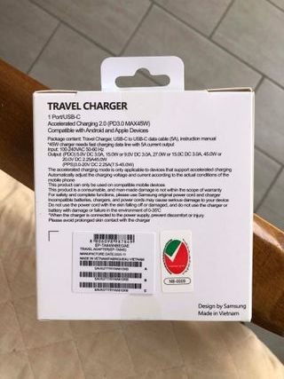 Caricatore Samsung 45W PD con Cavo USB-C