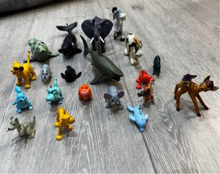 Lote dinosaurios y animales de juguete