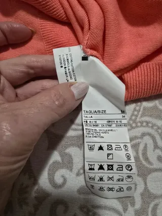 Maglione Benetton colore pesca