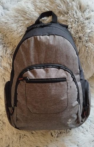 Mochila Runfit Negra y Gris