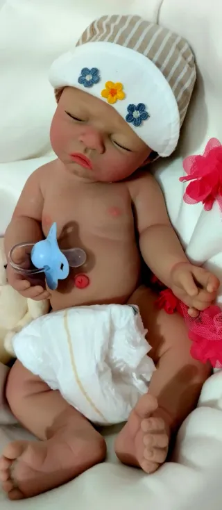 Bebé Reborn Niño Silicona Completa