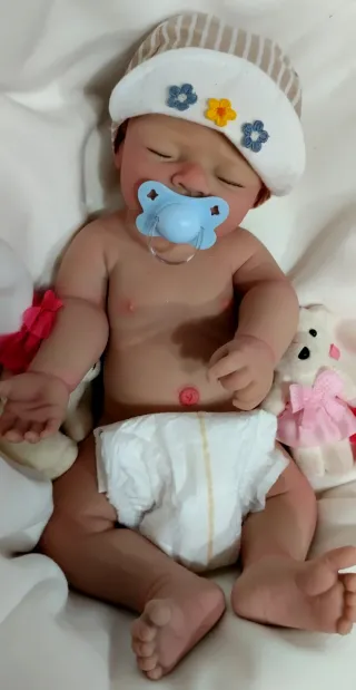 Bebé Reborn Niño Silicona Completa