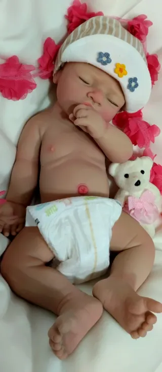 Bebé Reborn Niño Silicona Completa