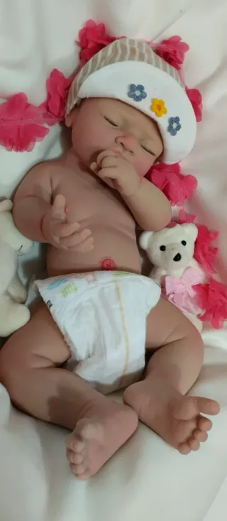 Bebé Reborn Niño Silicona Completa