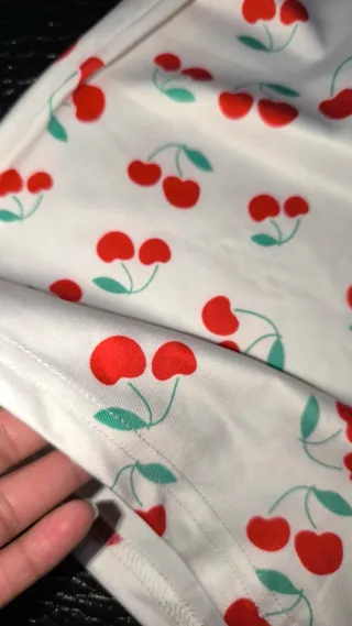 Pijama corto cerezas nuevo
