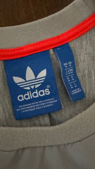 Sudadera Adidas Gris Talla M