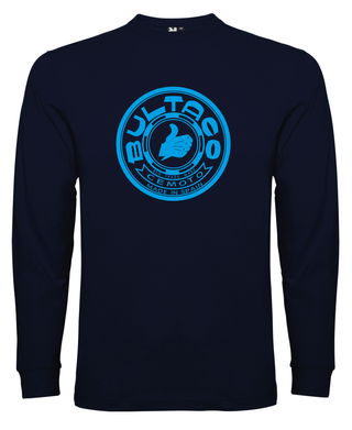Camiseta Bultaco Manga Larga Azul