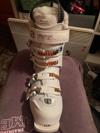 Botas Esquí Salomon X Pro rosas talla 37 y medio