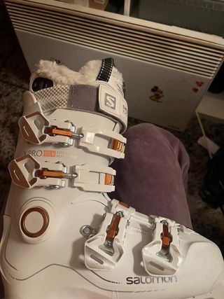 Botas Esquí Salomon X Pro rosas talla 37 y medio