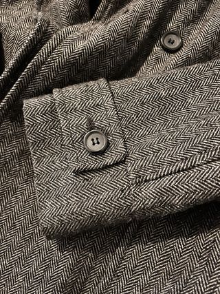 Abrigo Zara Hombre Gris