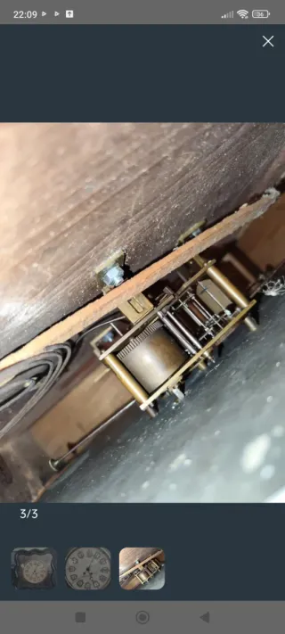 Reloj de sobremesa antiguo